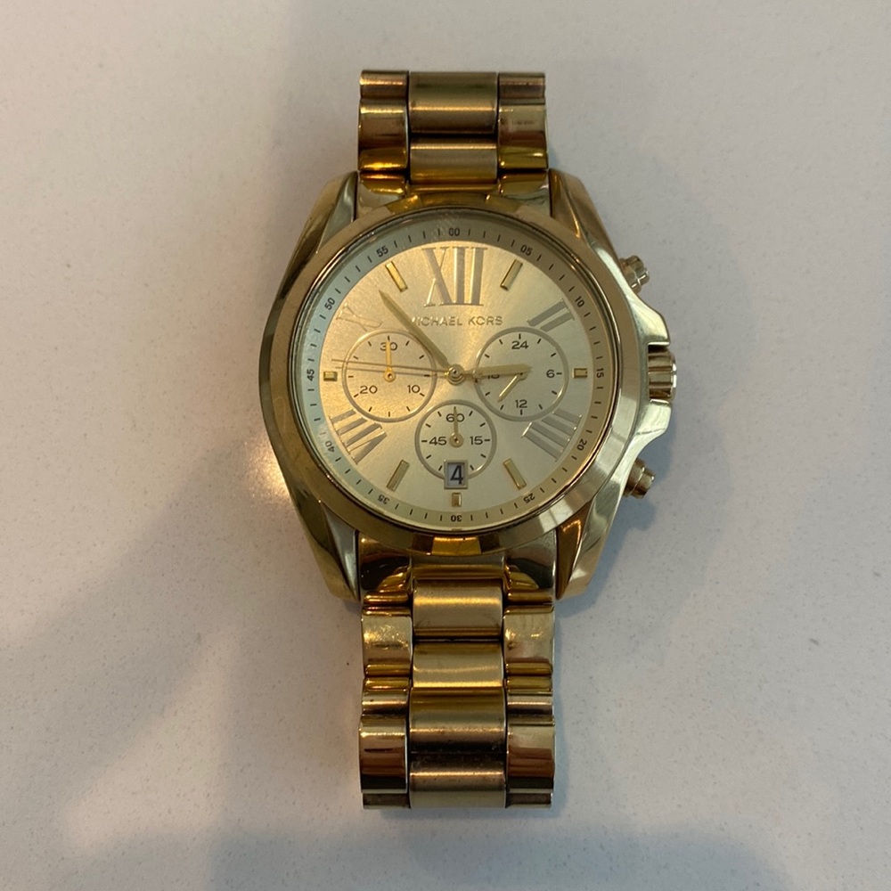 Michael Kors Large gold watch
